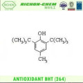 Antioxidante BHT / T501 / 264 / CAS 128-37-0 / Usado para material polimerizado / productos derivados del petróleo / alimentos.